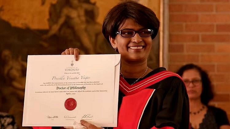Prescilla has terminal cancer — it originated in her bile duct and by the time it was diagnosed in the summer of 2015. (Photo: The News Minute)