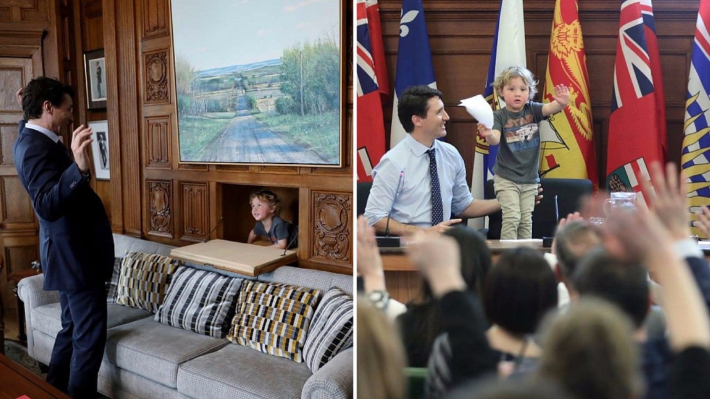 

The young Justin Trudeau! (Photo Courtesy: Justin Trudeau/<a href="https://www.facebook.com/JustinPJTrudeau/photos/pcb.10155514522695649/10155514520170649/?type=3&amp;theater">Facebook)</a>
