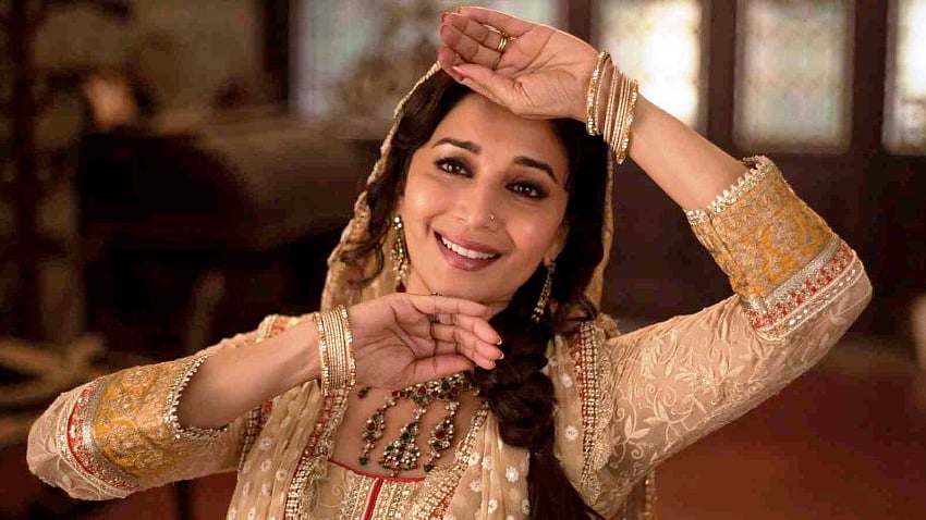 Madhuri Dixit in a scene from <i>Dedh Ishqiya. </i>