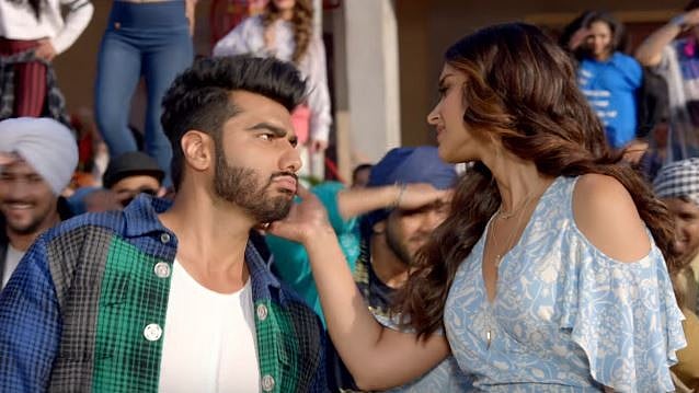 Arjun Kapoor with Ileana D’Cruz.&nbsp;