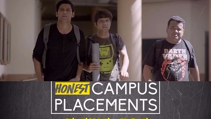 A still from <i>Honest Campus Placements</i>.