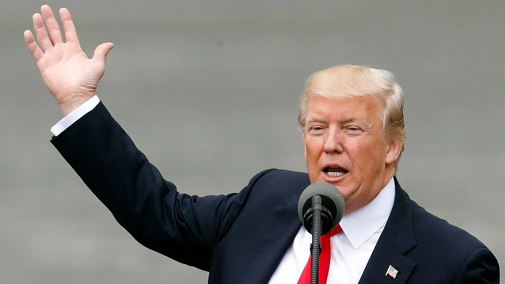 File photo of US President Donald Trump.