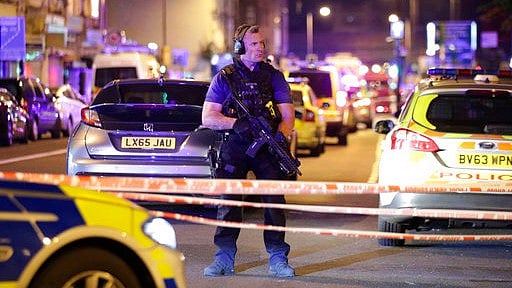 British counter-terrorism officers have joined the London Metropolitan Police for investigations. (Photo: AP)