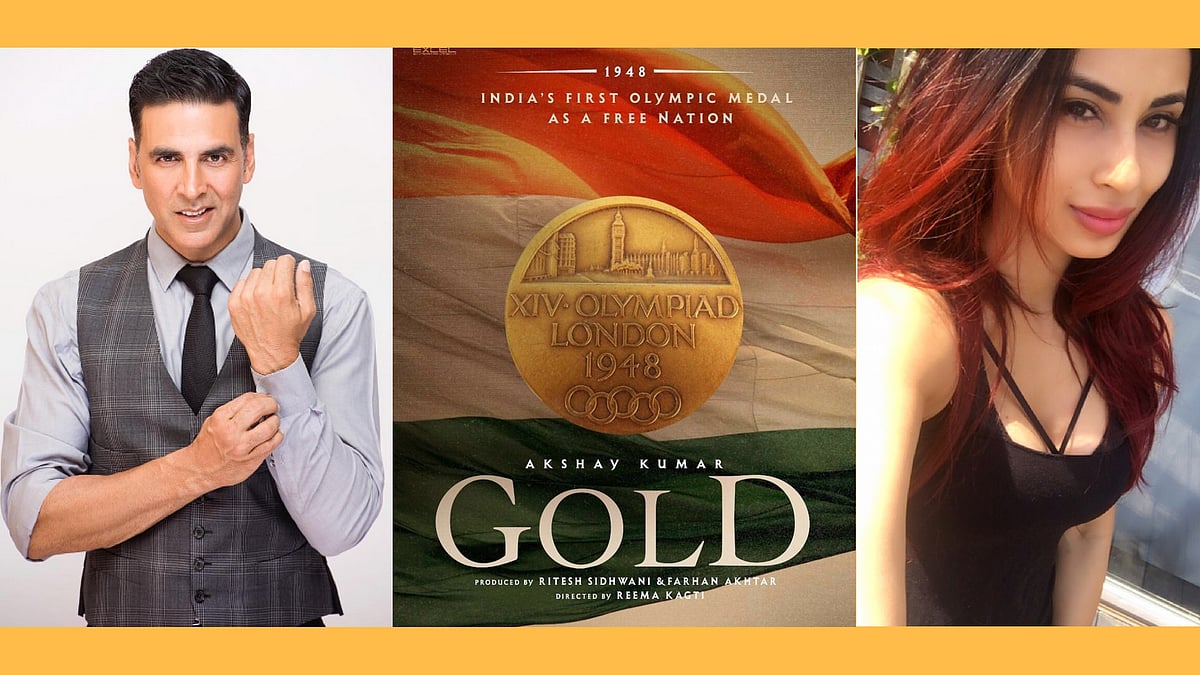 Akshay Kumar and Mouni Roy will come together in <i>Gold.</i>