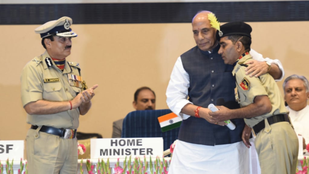 Godhraj Meena suffered 85 percent disability after militants’ bullets hit him during an attack in Jammu and Kashmir’s Udhampur in 2014. (Photo Courtesy: <a href="https://twitter.com/search?q=Godhraj%20Meena&amp;src=typd">Twitter</a>)