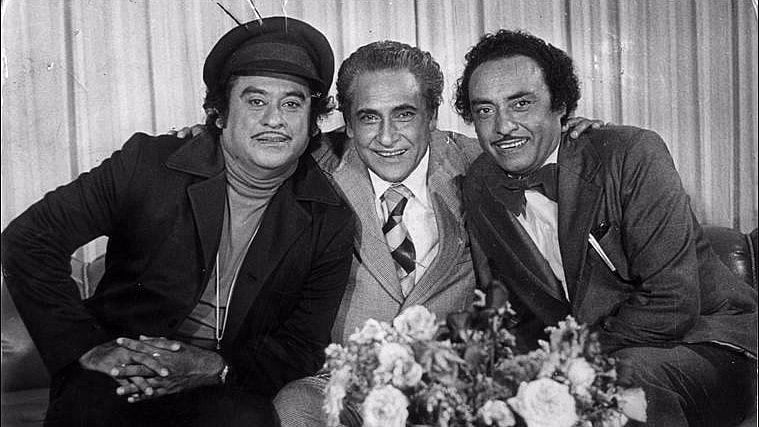 The Ganguly brothers - Kishore,  Ashok and Anoop.