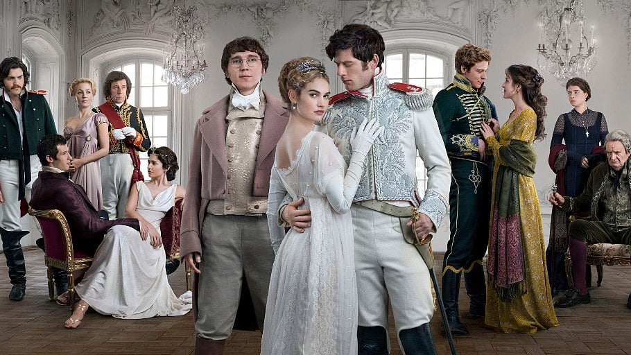 A poster of <i>War and Peace</i>.