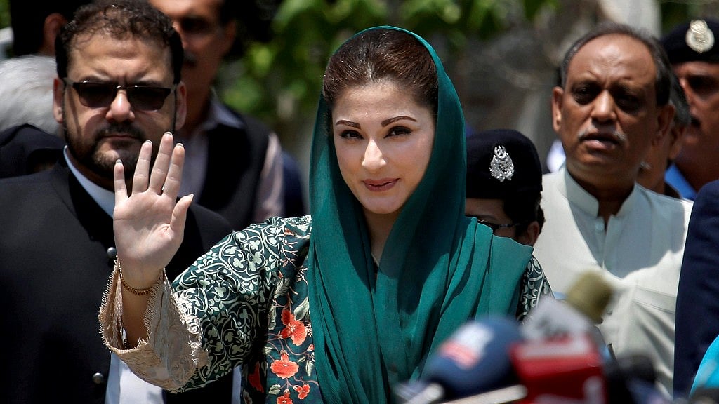 Pakistan PM Nawaz Sharif’s daughter Maryam Sharif. 