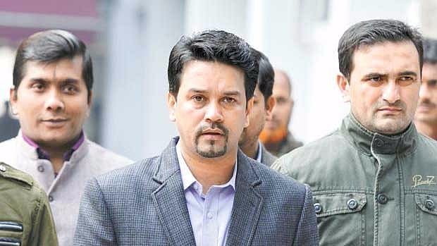 BCCI secretary Anurag Thakur.