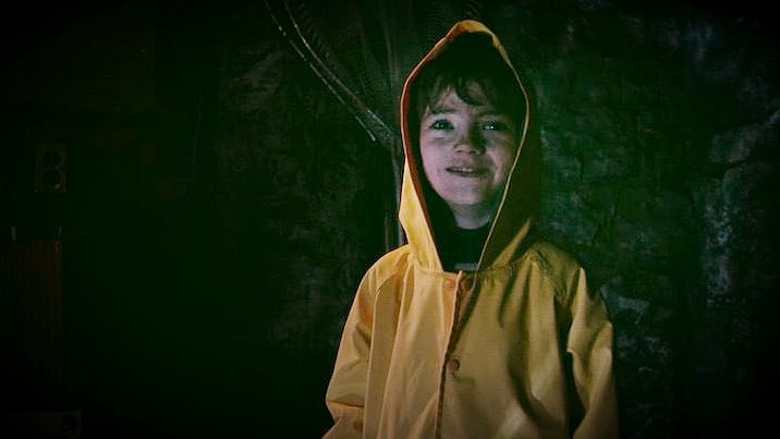 A scene from Andres Muschietti’s adaptation of Stephen King’s shiver giver IT.