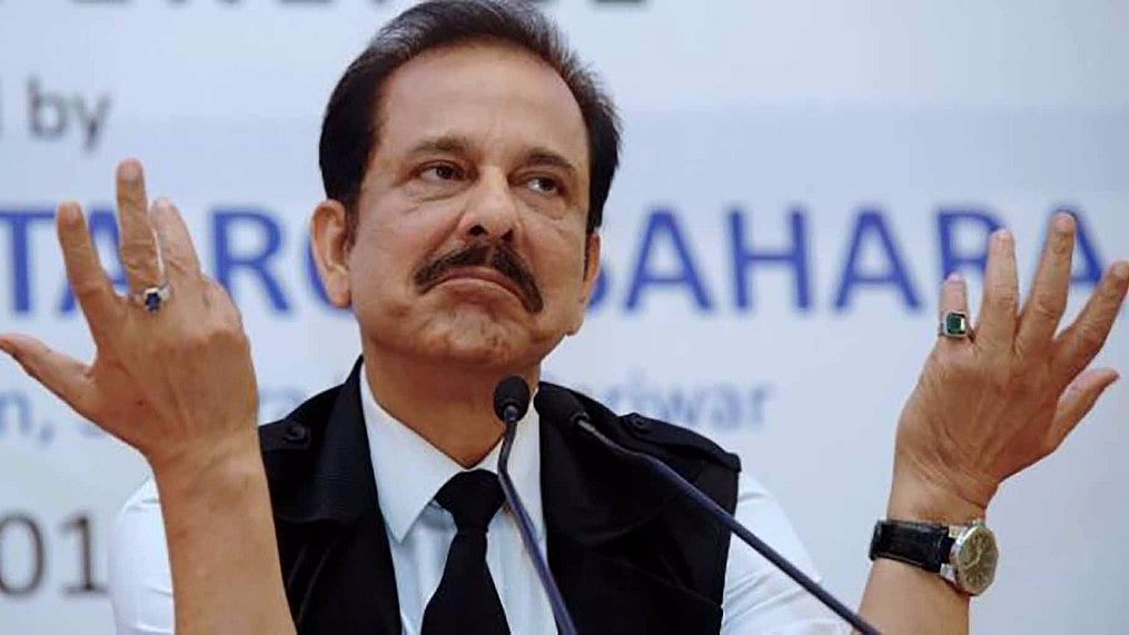 Sahara Group chief Subrata Roy. (Photo: PTI)
