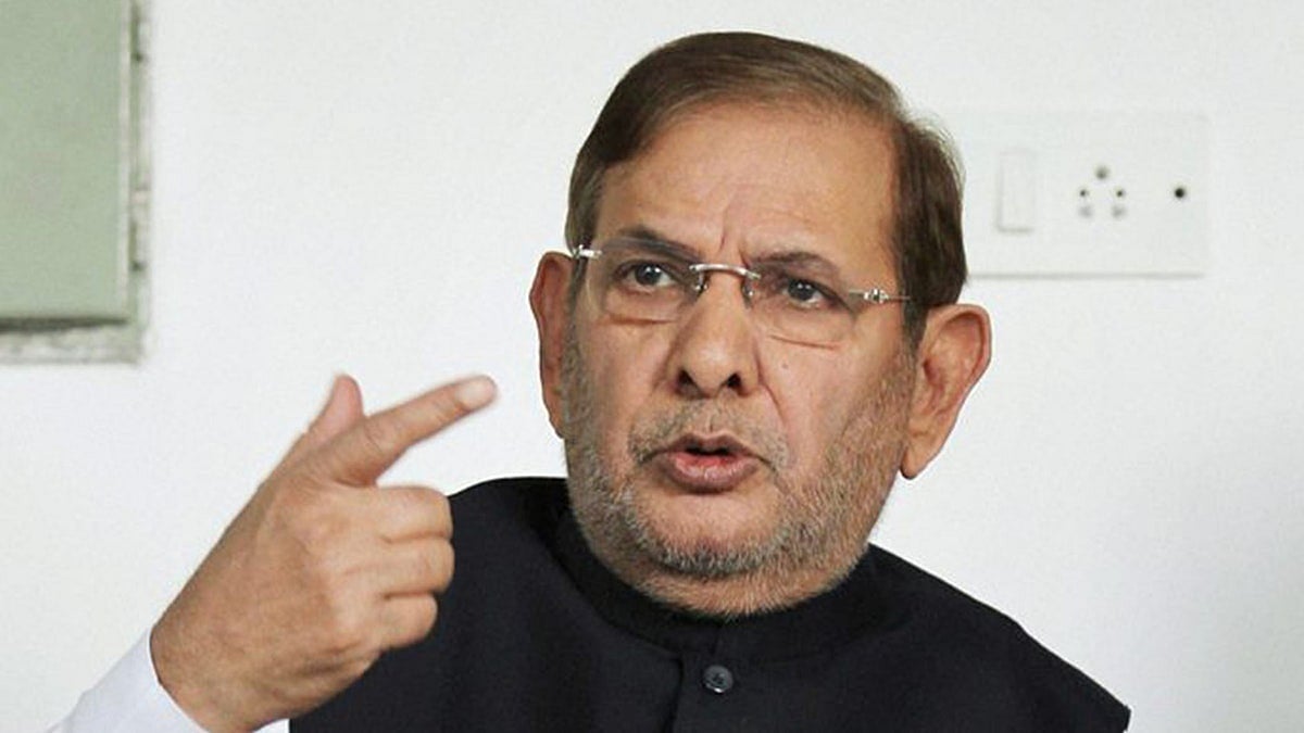 JD(U) leader Sharad Yadav