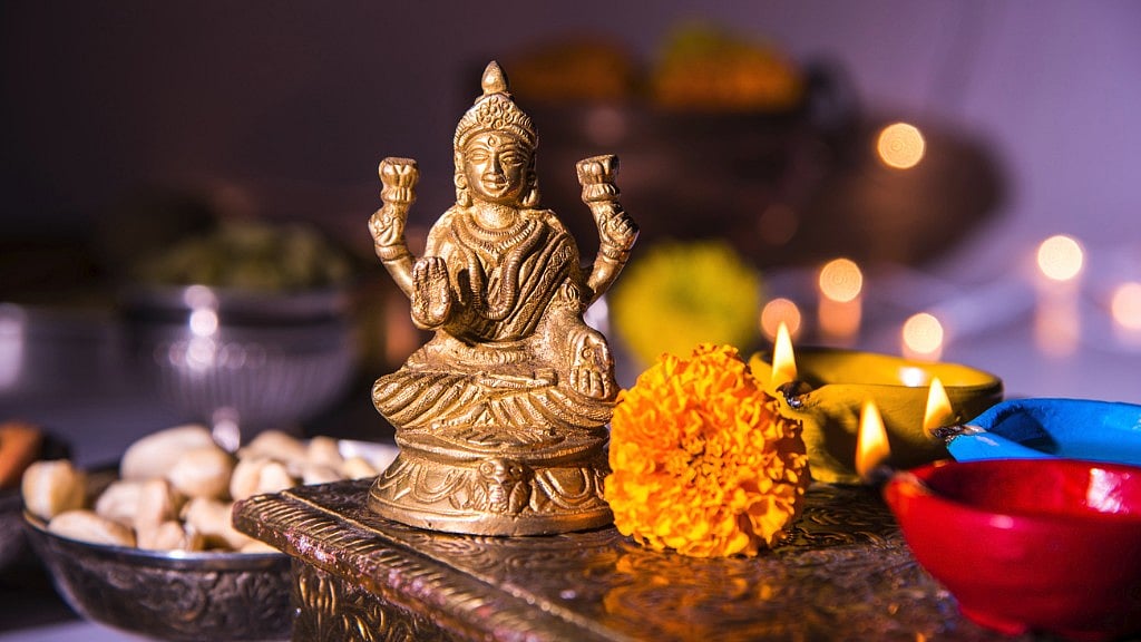 Ganesh-Lakshmi puja forms a prominent part of Diwali celebrations.