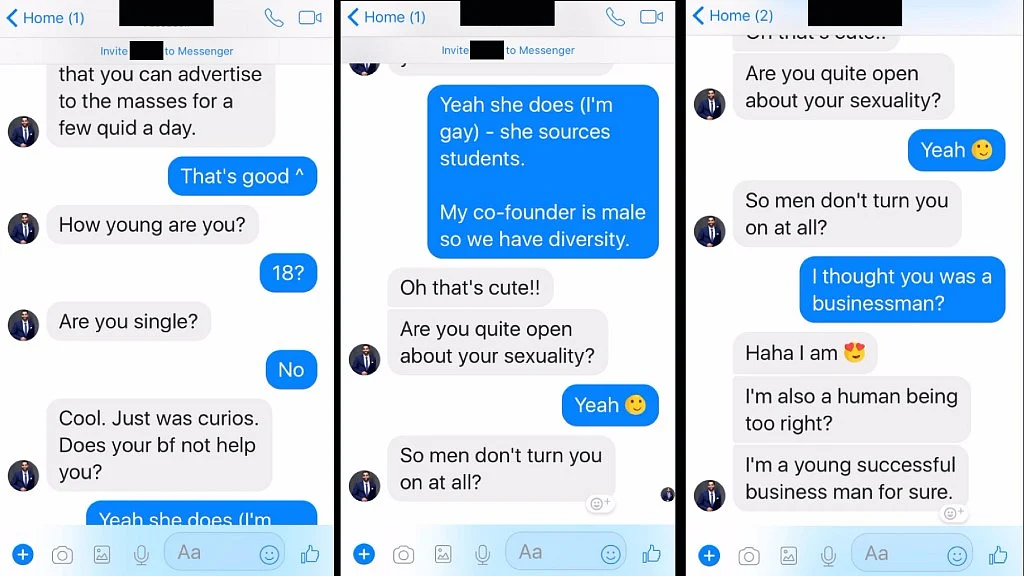 Lydia Jones’ conversation with the man she reached out to for help.&nbsp;