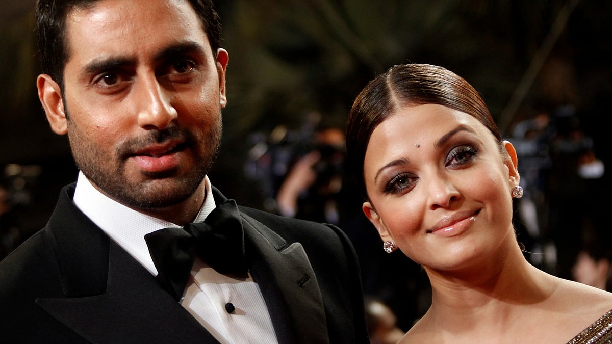  Abhishek and Aishwarya Rai Bachchan.