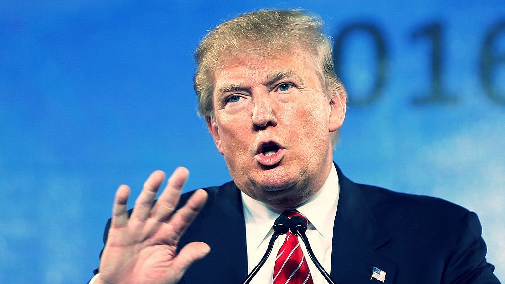 US President Donald Trump.&nbsp;