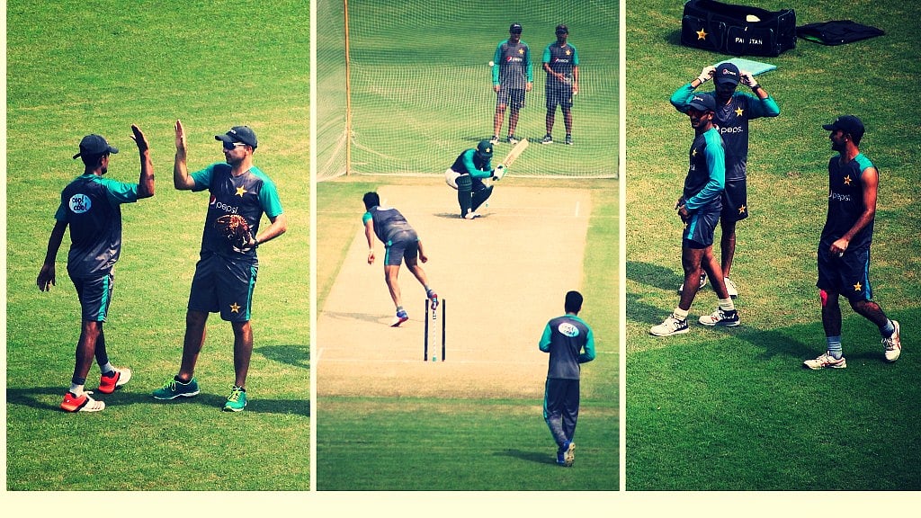 

Pakistan begin preparations at the Gaddafi Stadium, Lahore, ahead of Independence Cup 2017