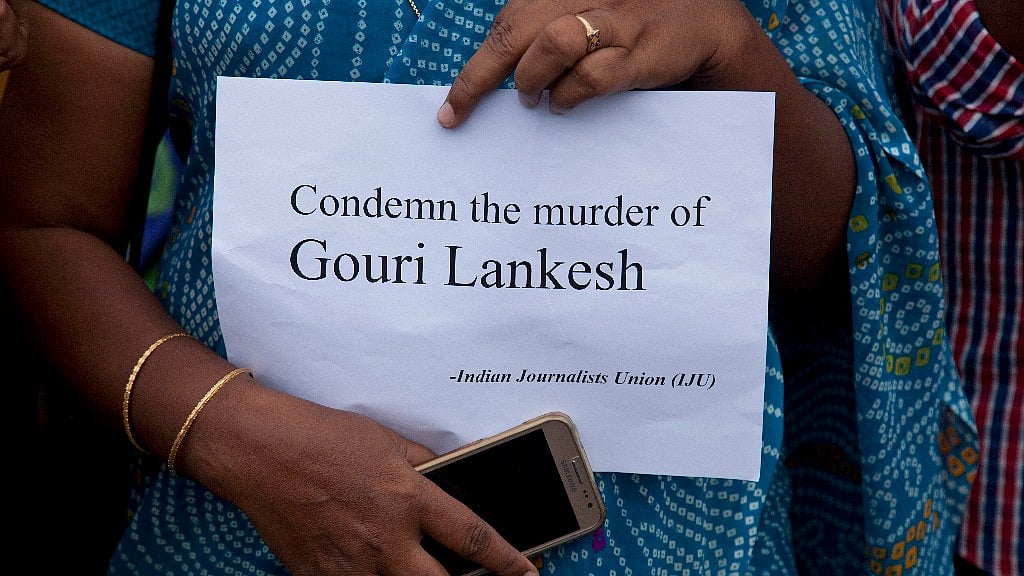 People came together all over the country against the murder of Gauri Lankesh.