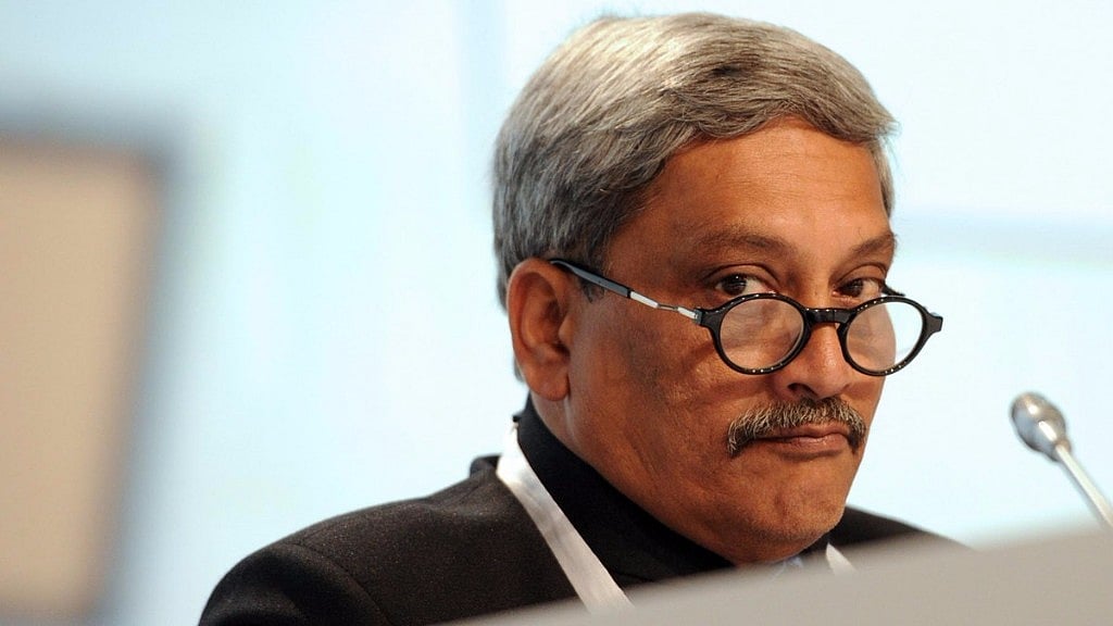 A file photo of Goa Chief Minister Manohar Parrikar.