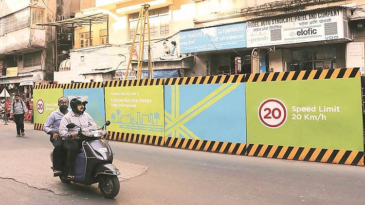 The Bombay High Court on Friday stayed for two weeks the tunnelling work near the heritage JN Petit Institute building in Fort for the Metro III line (Colaba-Bandra-Seepz route). 