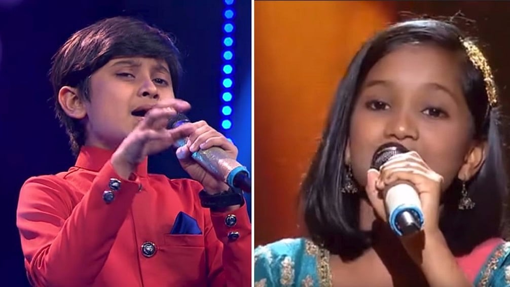 Champions Shreyan Bhattacharya and Anjali Gaikwad.