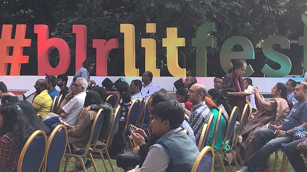 The audience at the Bangalore Literature Festival.