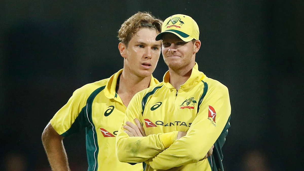 Steve Smith during the five match ODI series against India.