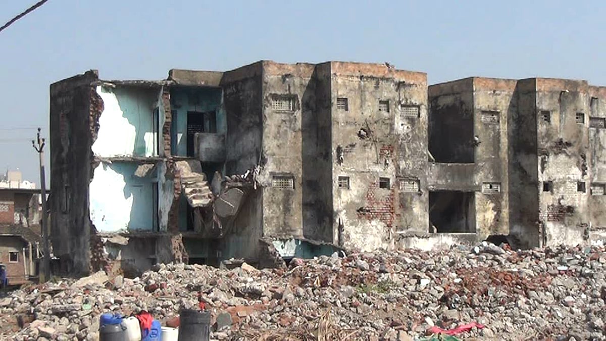 Houses that were demolished 1 year back, have still not been rebuilt