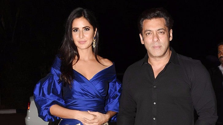 Salman Khan and Katrina Kaif at the closing ceremony of IFFI.&nbsp;