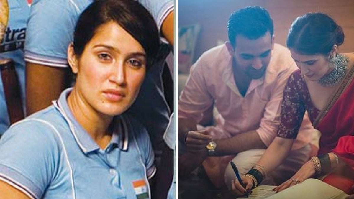 <i>Chak De! India’s</i> actor Sagarika Ghatge ties the knot with Zaheer Khan.&nbsp;