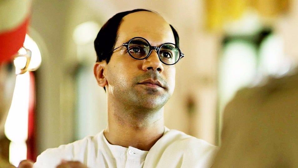 Rajkummar Rao as Subhas Chandra Bose in Bose Dead/ Alive.