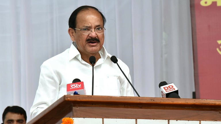 File photo of Vice President Venkaiah Naidu.
