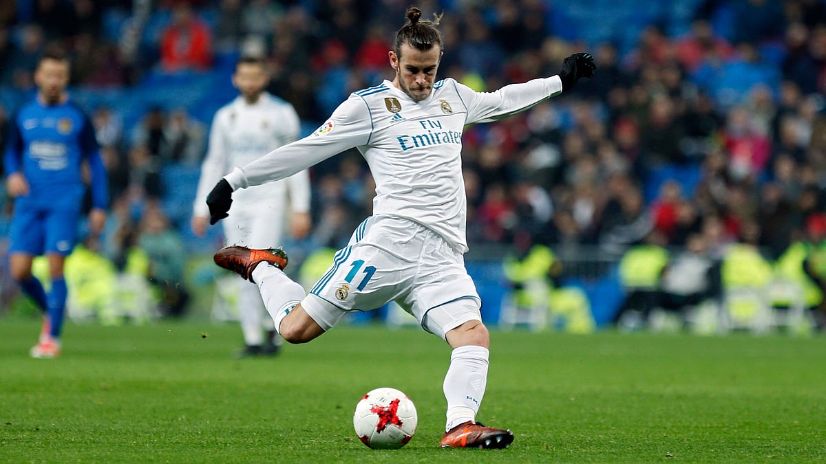 Gareth Bale needed only a few minutes to help Real Madrid secure a spot in the last 16 of the Copa del Rey.