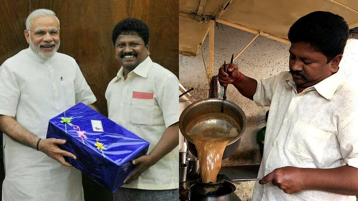 Kiran Mahida, the tea seller from Vadodara who signed Narendra Modi’s Lok Sabha nomination papers in 2014.