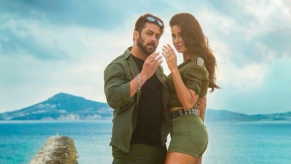 Salman Khan and Katrina Kaif in the song, <i>Swag Se Swagat</i> from <i>Tiger Zinda Hai.</i>
