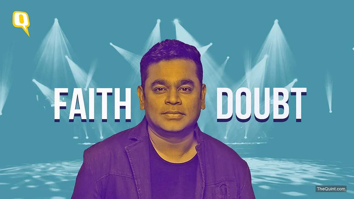 Even after enjoying 25 years of unchallenged stardom, AR Rahman still finds himself in the middle of the classic ‘faith and doubt’ debate. 