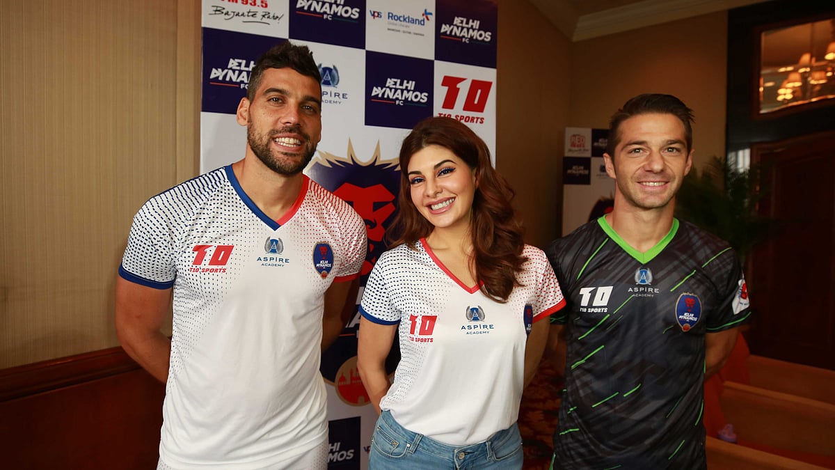 Jacqueline Fernandez has been signed on as the Brand Ambassador of Delhi Dynamos.