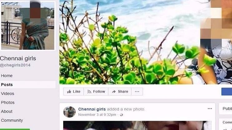 One of the many Facebook pages that steal women’s pictures and uploads them without their approval.