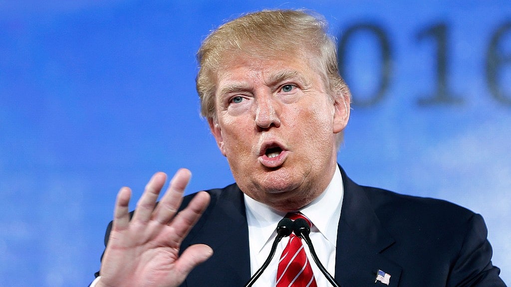 File photo of Donald Trump. 