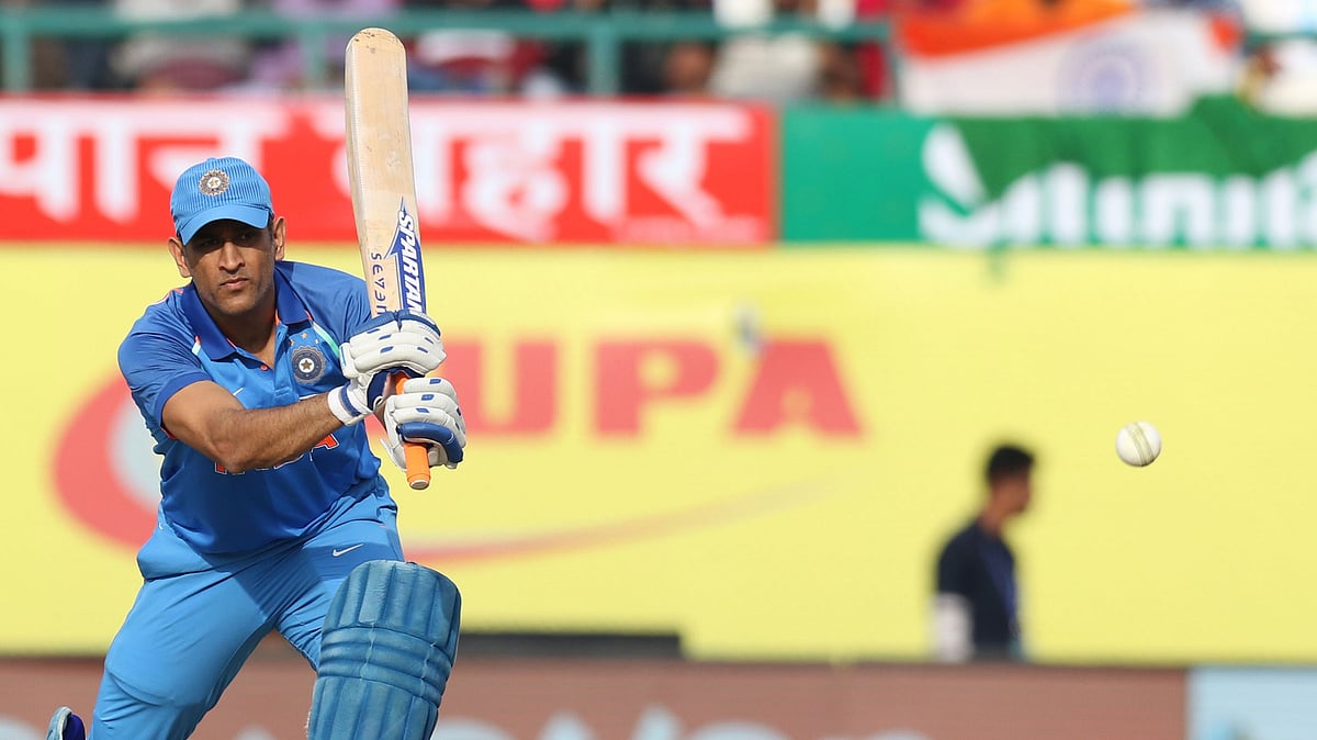 Mahendra Singh Dhoni scored a half-century.&nbsp;