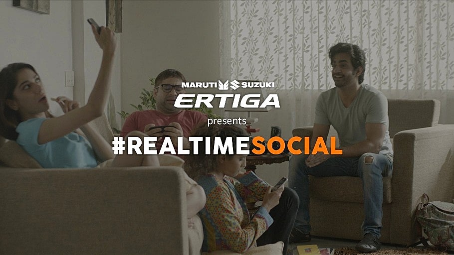 Time to go #RealTimeSocial in your Ertiga.