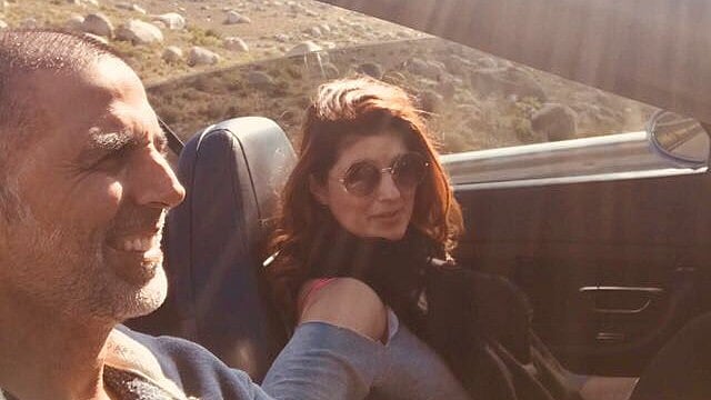 Twinkle Khanna and Akshay Kumar.