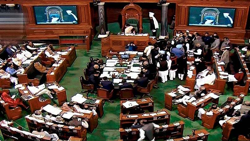  A view of the Lok Sabha during the on going winter session in New Delhi&nbsp;