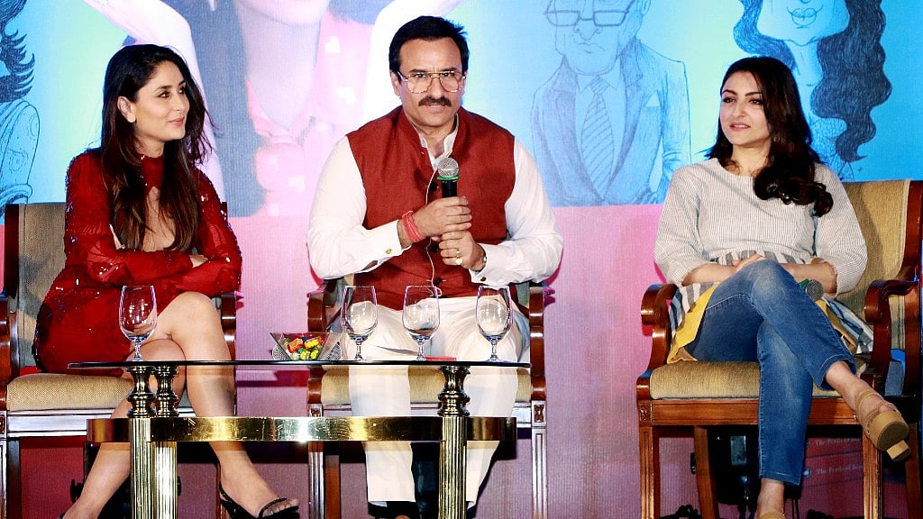 Kareena and Saif Ali Khan launch Soha’s book.