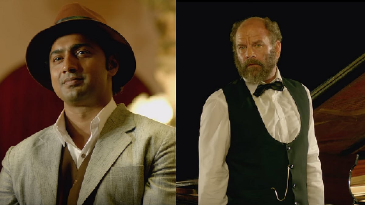 Dev and David James in ‘Amazon Obhijaan’.