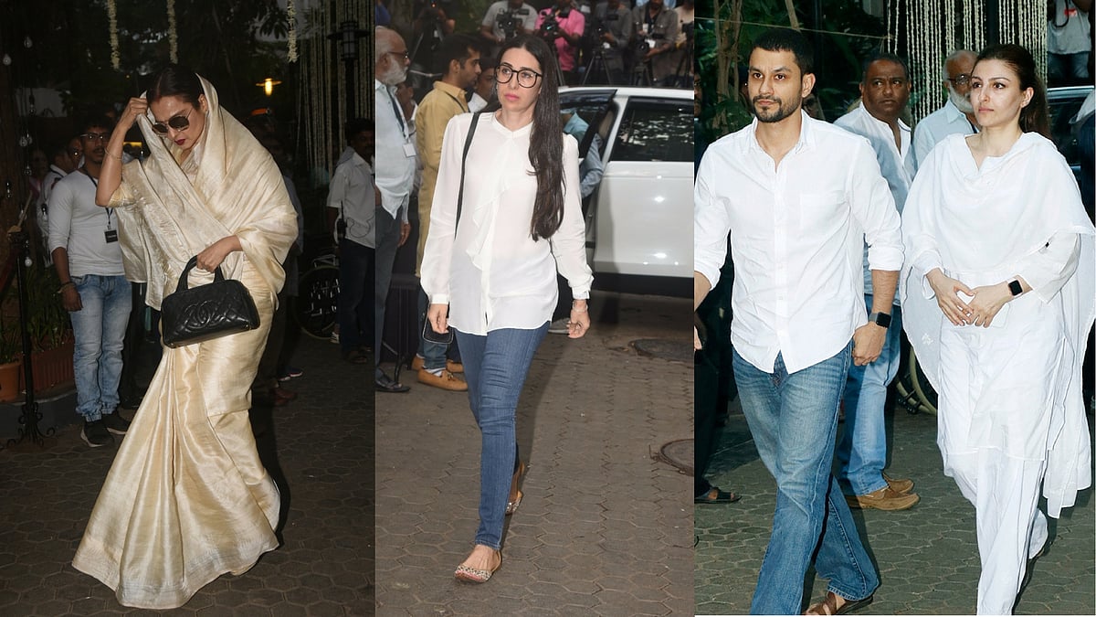 Rekha, Karisma Kapoor, Kunal Khemu and Soha Ali Khan at Prithvi Theatre.