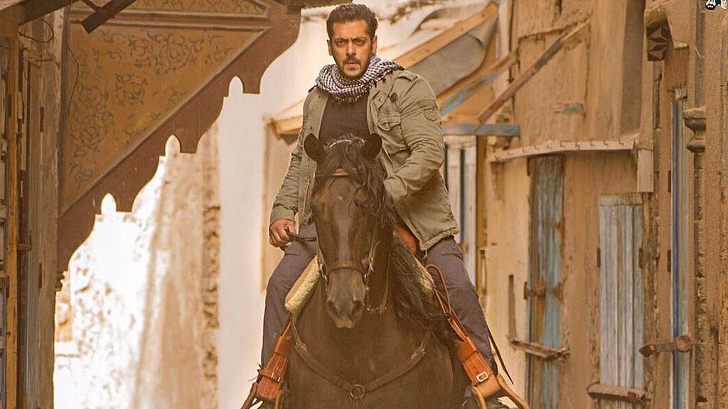 <p>Salman Khan in a still from <i>Tiger Zinda Hai</i>. </p>