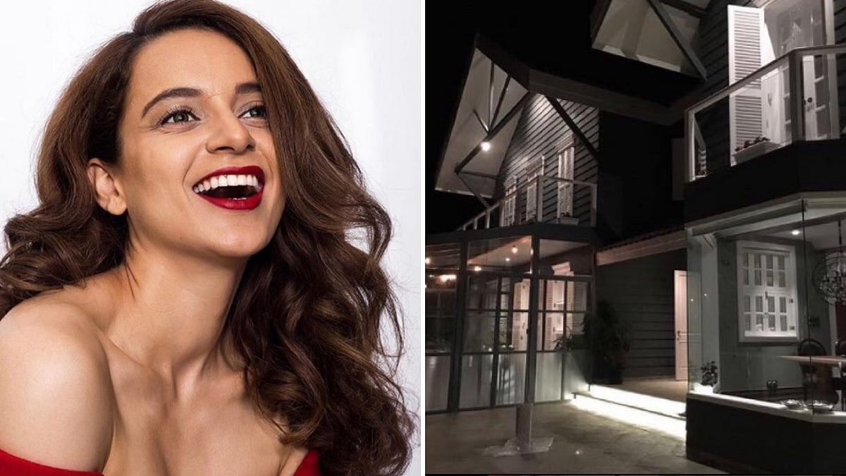 Kangana Ranaut’s new abode in the hills of Manali.