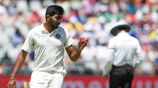 Bumrah received his maiden Test call-up for the South Africa tour and made his debut in the first test in Cape Town.