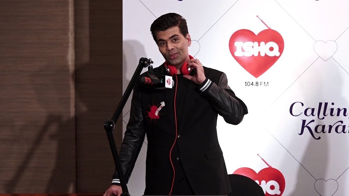 Karan Johar on<i> Ishq FM</i>.